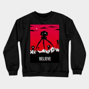 Alien Tripods Full Crewneck Sweatshirt